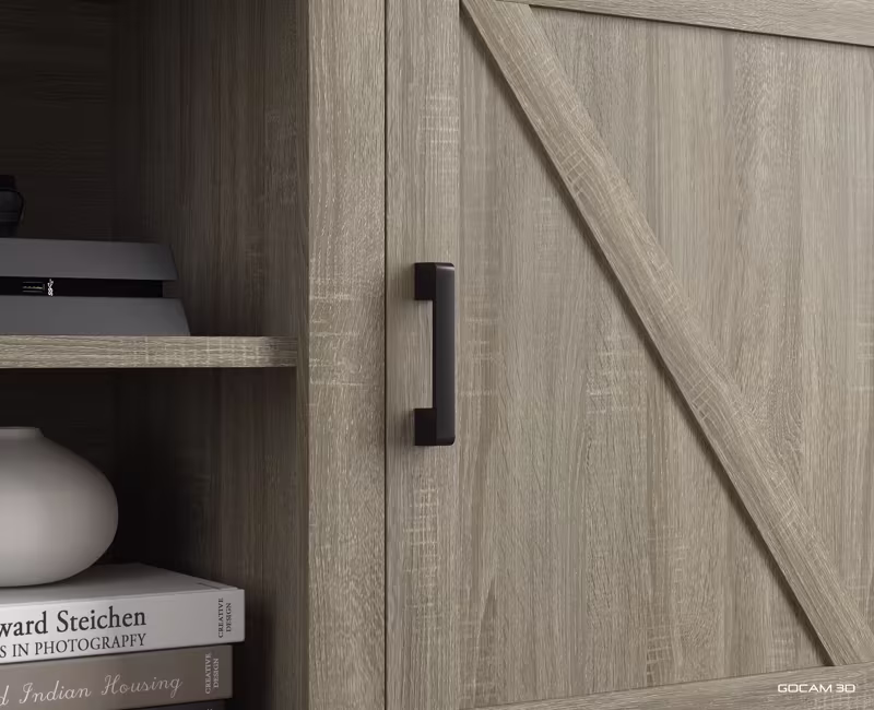 Rendu 3D de mobilier ou image rendue en 3D de mobilier d'un ensemble de literie imagé en 3D.